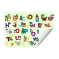 thumbnail image 2 of Hometravel Glow in the Dark Letters, 26 Alphabet Night Light Wall Stickers, Removable Decals for Window, Door, Cabinet Surface, 2 of 6