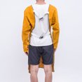 thumbnail image 2 of de soldadura Delantal impermeable de soldadura incorporado para soldar Cuero ignífugo Antisalpicaduras Accesorio de soldadura a prueba de calor Delantal de herramientas ignífugo Amarillo 105 cm LingWen 7024719693523, 2 of 4