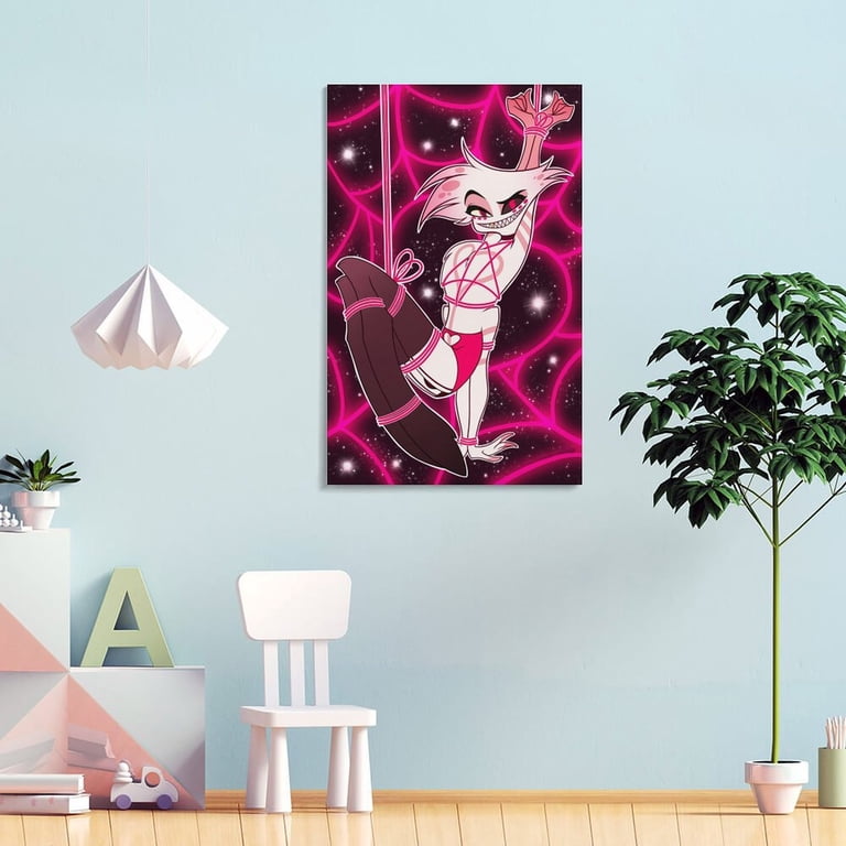 Anime Hazbin Hotel Poster Angel Dust (1) Gifts Canvas Painting
