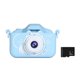 thumbnail image 1 of 20MP HD Kids Camera Dual Lens Cute Cartoon Kids Video Camera Toys (Azul + 32G) WDOplteas Para estrenar, 1 of 6