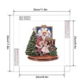 thumbnail image 3 of Diamond Painting Kit for Adult Beginners, Father Christmas 5D DIY Special Diamond Crystal Crafts for Home Wall Decoration, Christmas Halloween Gift Preferred, 3 of 7