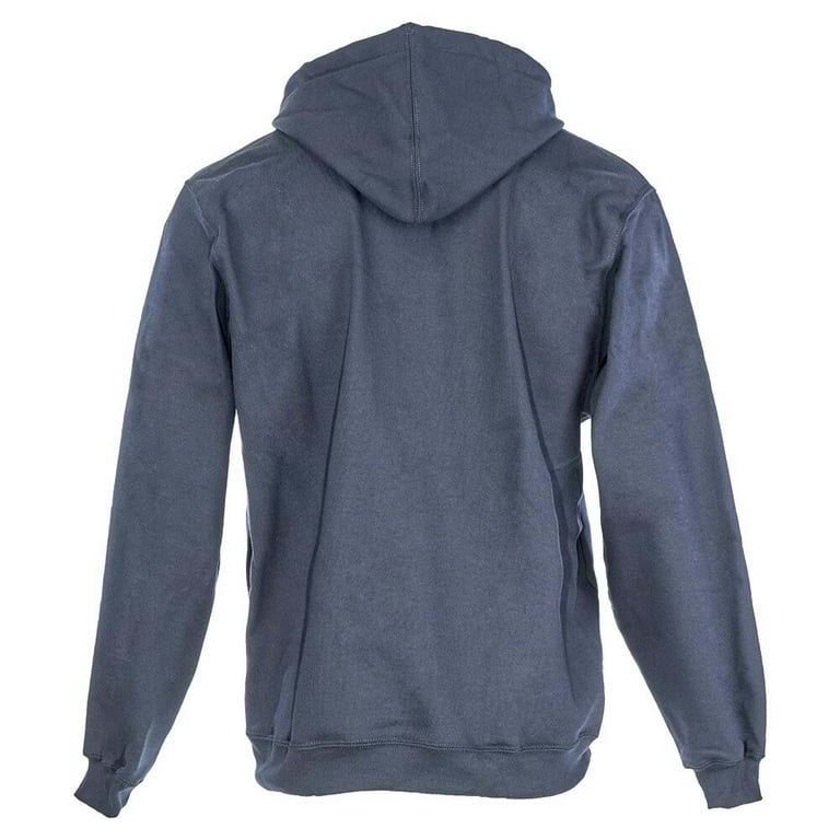 Flame Resistant Sweatshirt, CAT2 Pullover Hoodie, Blue, 2X-Large