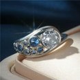 thumbnail image 4 of K-KED Fashion Women 925 Silver Ring Cubic Zircon Wedding Delicate Jewelry Gifts Sz 6-10-#3-9, 4 of 6