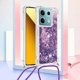 thumbnail image 5 of Funda FOXDOCK para Xiaomi Redmi Note 13 5G con Cuerda Ajustable, Brillo Líquido, Protección Antigolpes y Lente – Ideal para Regalo, 5 of 6