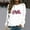 White, variant on Fartey October Breast Cancer Survivor Sweatshirts for Women Funny Pink Ribbon Leopard Print Tunic Tops Fashion Fall Fleece Round Neck Long Sleeve Pullover,White,XL