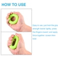 thumbnail image 4 of Unique Bargains 2.76' 30 Lbs Green Hand Grip Strengthener Hand Grip Rings for Strength Training, 4 of 7