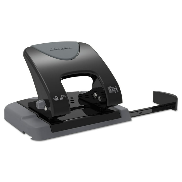 20-Sheet SmartTouch Two-Hole Punch, 9/32 20-Sheet SmartTouch Two-Hole Punch, 9/32