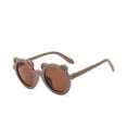 thumbnail image 1 of Gafas de sol con montura redonda para niños y niñas, lentes de sol con personalidad a la moda para fiesta, protección UV qiuyongming unisex, 1 of 2