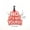 Red, variant on Soft Silicone Luggage Tag Hanging Decoration, Travel Luggage Identify Tag, Prevent Taking Luggage by Mistake, for Luggage Backpack