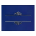 thumbnail image 2 of Embossed Foil Certificate Holders, 80-lb Paper, Navy, 5/Pack | Bundle of 2, 2 of 4