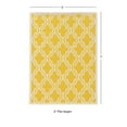thumbnail image 4 of Linon Jute Soumak Hand Woven Hemp 8'x11' Rug in Beige and Brown, 4 of 4