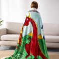 thumbnail image 3 of Blanket For Kids Sherpa 50×60 Inches, Charizard Blankets, Super Soft Fuzzy, 3 of 9