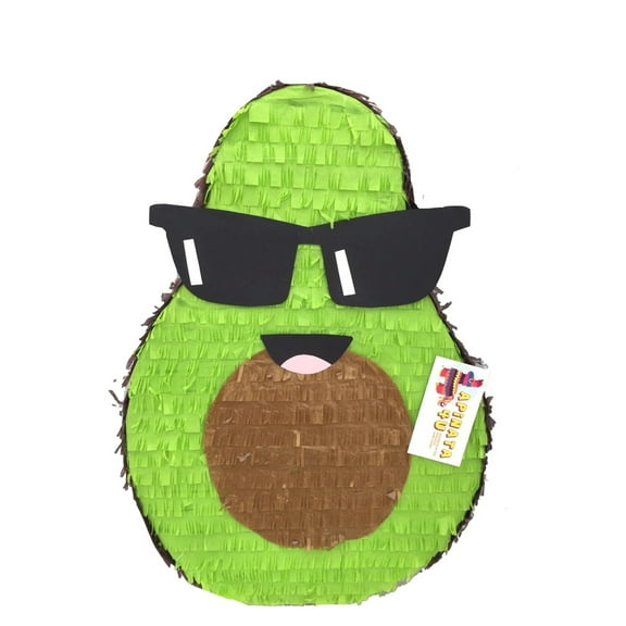 APINATA4U 20'' Tall Avocado Piñata Party Favor with Sunglasses