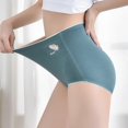 thumbnail image 4 of 5Pcs Cotton Panties Breathable Women Underwear Briefs Solid Color Ladies Underpants, 4 of 5