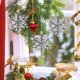 thumbnail image 4 of Christmas Ornaments Crystal Acrylic Transparent Snowflake Pendants Christmas Tree Hanging Decor New Year Xmas Party Supplies, 4 of 5