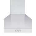 thumbnail image 3 of Ancona Casetta Hotte de Cuisine Convertible 24” Argent, 3 of 4