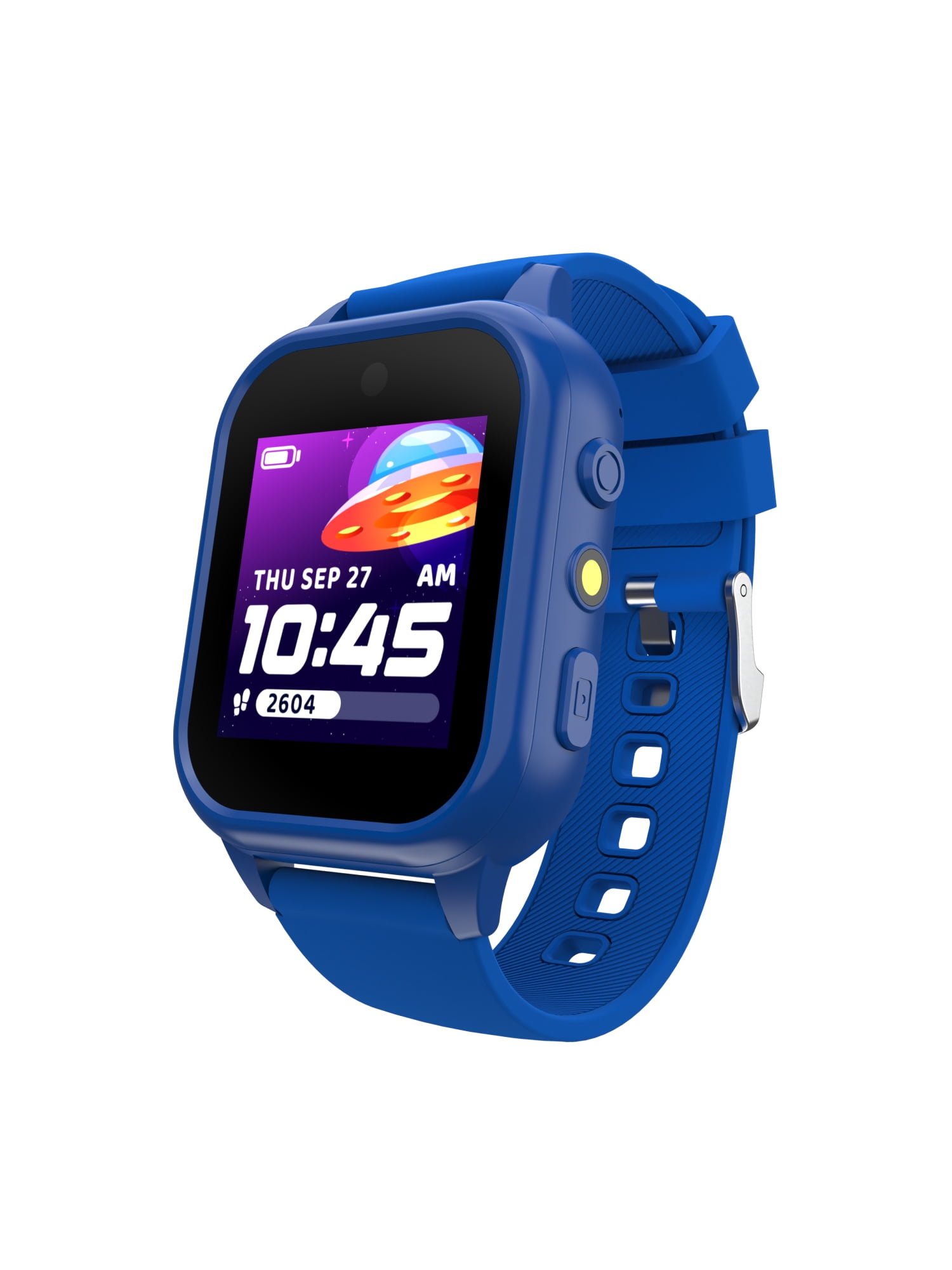 iTech Jr. 4 Kids Unisex Smartwatch with Camera, Audiobooks, and Games – Blue Case with Blue Strap