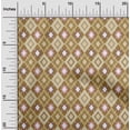 thumbnail image 2 of oneOone Cotton Silk Brown Fabric Check Sewing Craft Projects Fabric Prints By Yard 42 Inch Wide, 2 of 5