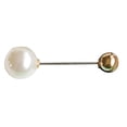 thumbnail image 2 of SmartBy Women Fashion Double Faux Pearls Brooch Safty Pin Cardigan Shawl Clip Badge Gift, 2 of 7