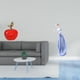 thumbnail image 2 of Estatua,Escultura de fruta artificial,estatua y artesanía,Figura de escritorio,Estatua de niña linda de escritorio,adorno nórdico moderno,Figura de niña para oficina,porche,dormitorio y, 2 of 8