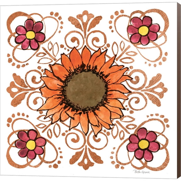 Great Art Now October Garden VI by Beth Grove Canvas Wall Art