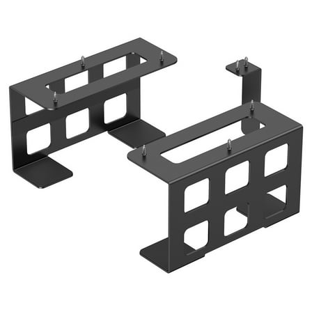 ZPAQI Space Saving Under Desk Mount Bracket For MINI Computer & Entertainment Devices