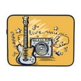 thumbnail image 7 of Guitar and Amplifier 17 inch Portable Laptop Sleeve Compatible with MacBook Air Notebook Computer Case for Men Women College School Students, 7 of 7