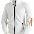 thumbnail image 4 of Xzbqbs Mens Track Jacket Casual Full Zip Slim Sport Coat Lightweight Stand Collar Workout Running Sweat Jacket with Zipper Pocket, 4 of 8