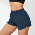 thumbnail image 4 of RFQWOVSR Women's High Waist Athletic Shorts with Liner,2-in-1 Loose Fit Quick Dry Yoga Gym Workout Shorts Summer XL, 4 of 5