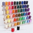 thumbnail image 4 of Polyester Embroidery Machine Thread Set 63 Spool Brother Colors | 500M (550Yd) Spools 40wt | For Brother Babylock Janome Singer Pfaff Husqvarna Bernina Sewing and Embroidery Machines, 4 of 8