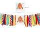 thumbnail image 2 of Bandera decorativa con temática de circo, bandera de cumpleaños, diseño del lugar, accesorios, bandera de cumpleaños del bebé, 2 of 2