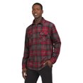 thumbnail image 2 of Chaps Men's & Big Men's Stretch Knit Flannel Button Down Shirt, Sizes S - 2XL, 2 of 6