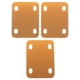 thumbnail image 1 of ETHZZLE 3pcs Bass Neck Plate Neck Shims Plastic Khaki For Musicians, 1 of 8