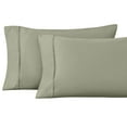thumbnail image 2 of Fairfax 1200 Thread Count Egyptian Cotton Bedding Pillow Cases, 2PC Pillowcase Set by Impressions - Standard, 2 of 5