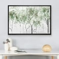 thumbnail image 3 of wall26 Framed Canvas Print Wall Art Rustic Pastel Green Spring Forest Tree Landscape Nature Wilderness Illustrations Modern Art Farmhouse/Country for Living Room, Bedroom, Office - 24"x36", 3 of 5