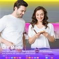 thumbnail image 4 of AIR-Led Lights for Bedroom 50ft, REEMEER Led Lights Music Sync Color Changing Led Strip Lights with App Control and Remote, Led Light Strip Used for Party, Home Decoration, 4 of 4