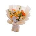 thumbnail image 2 of Ramo de flores de ganchillo Mezcla de ramo de ganchillo Centro de mesa de flores artificiales Flor de imitación completa para el día de la madre, 2 of 8