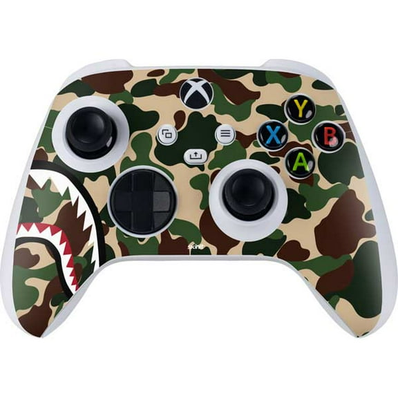 Skinit Shark Teeth Street Camo Xbox Series S Controller Skin