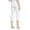 thumbnail image 2 of NYDJ Womens Plus Chloe Cuffed Denim Capri Jeans, 2 of 2