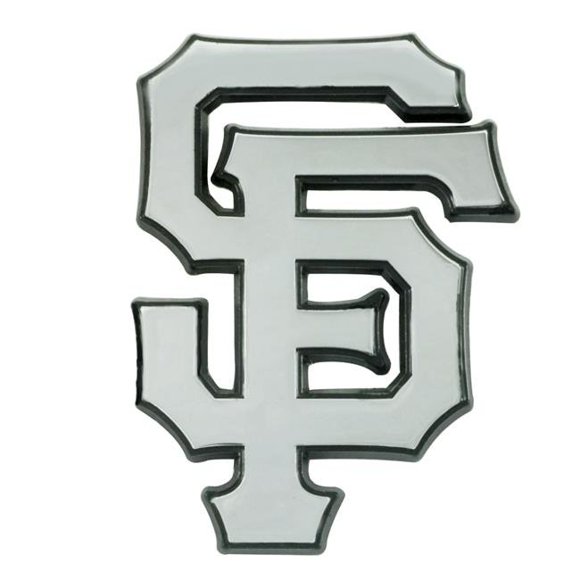 Fanmats 4228116707 San Francisco Giants Premium Metal Chrome Auto Emblem