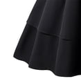 thumbnail image 4 of EGNMCR Robe à Manches Courtes à Col Rond Robe Unie à Manches Courtes pour Filles Robe Décontractée et Confortable pour Enfants Robe Formelle Fille Robe en Polyester, 4 of 8