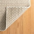 thumbnail image 3 of Dash & Albert Honeycomb Handwoven Wool Rug, 5' x 8', Natural, 3 of 8