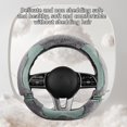 thumbnail image 5 of Tgbvmt Car Steering Wheel Cover Non-Slip Warm Winter Handlebar Cover for 14.5-15 Inch Steering Wheel Comfort Grip Anti-Vibration Protection for Car Drivers Women and Long Road Trips in Cold Weather, 5 of 8
