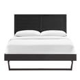 thumbnail image 6 of Modway Marlee Wood Frame Queen Platform Bed with Angular Frame in Black, 6 of 10