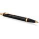 thumbnail image 1 of Parker IM Medium Hardness tip Pen, multicolor Black Lacquer Golden Trim Gift Box Parker Unisex, 1 of 7