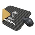 thumbnail image 2 of Ford Mustang Cobra Black Carbon Fiber Texture Graphic PC Mouse Pad for Gaming and Office, 2 of 2