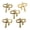 Antique Bronze, variant on 100 Pcs Bow Charms for Jewelry Making DIY Accessories Bowknot Keychain Charms Alloy Bow Shape Charms for Earrings Necklaces Bracelets Crafting