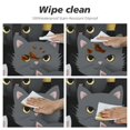thumbnail image 4 of COMIO Cute Cartoon Cat Elastic Edged Round Fitted Table Cloth Cover, Waterproof Free Round Tablecloth, Home Decorative Tablecloth for Indoor Outdoor Kitchen Party, Fits Tables, 4 of 7