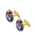 thumbnail image 2 of Unicorn Elegant Dress Shirt Cufflink Set, Men Cufflinks with Stainless Steel Design, Ideal for Formal Attire and Special Occasions, 2 of 6