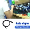 thumbnail image 1 of Dual Shielded Audio Cable Wear-resistant Plug Adapter Video Stereo System Audio Camera Switch Home Supplies for Smartphone Microphone Music Player 1m, 1 of 7